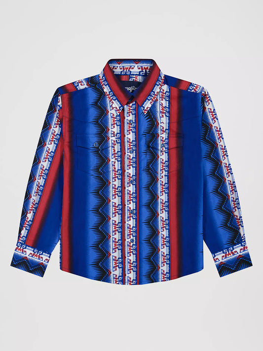 Boy's Checotah Western Snap Shirt