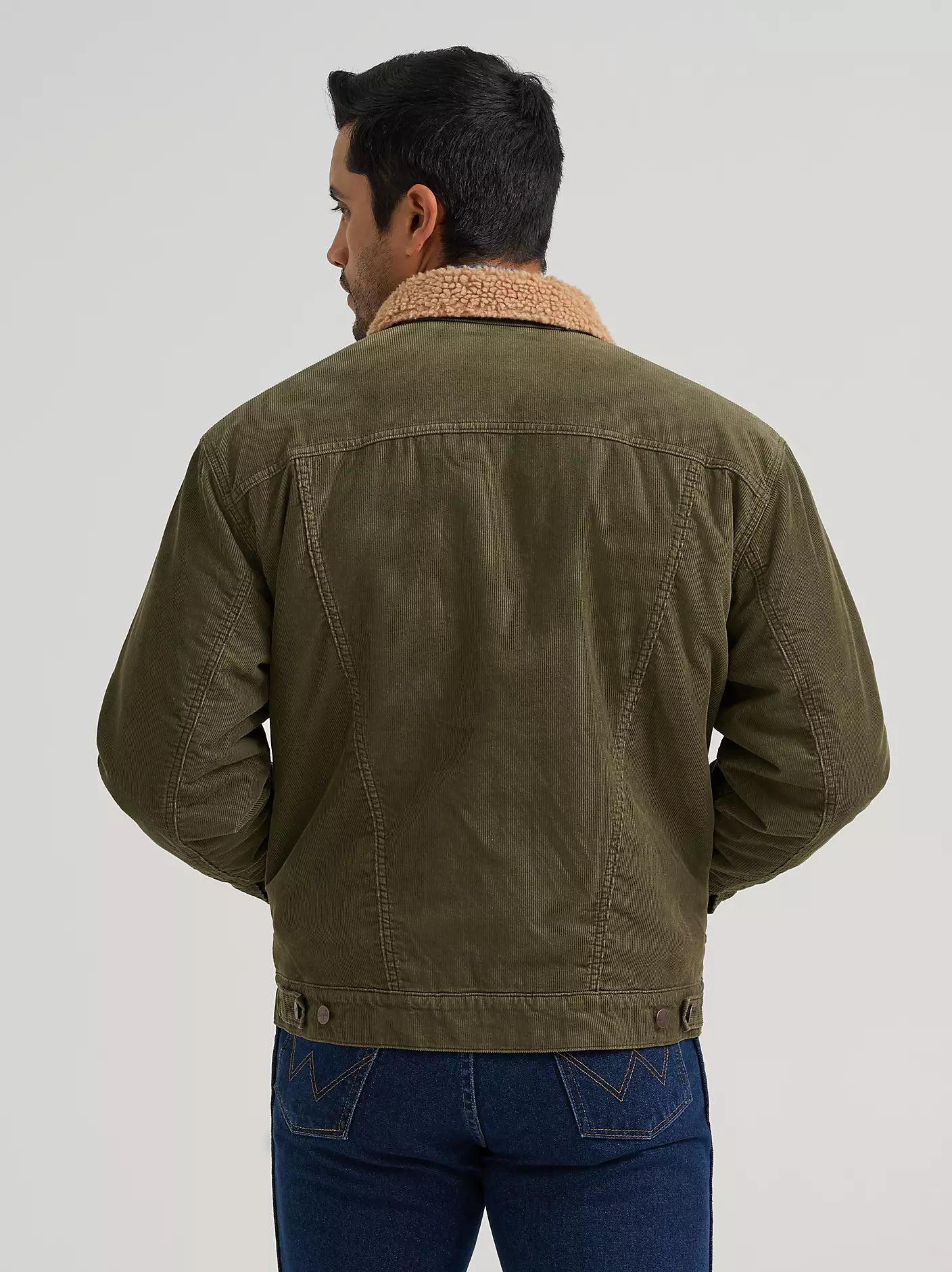 Men's Sherpa Lined Corduroy Jacket