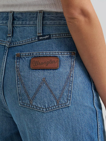 Women's Wrangler Retro® Bailey High Rise Wide Leg Cuffed Jean