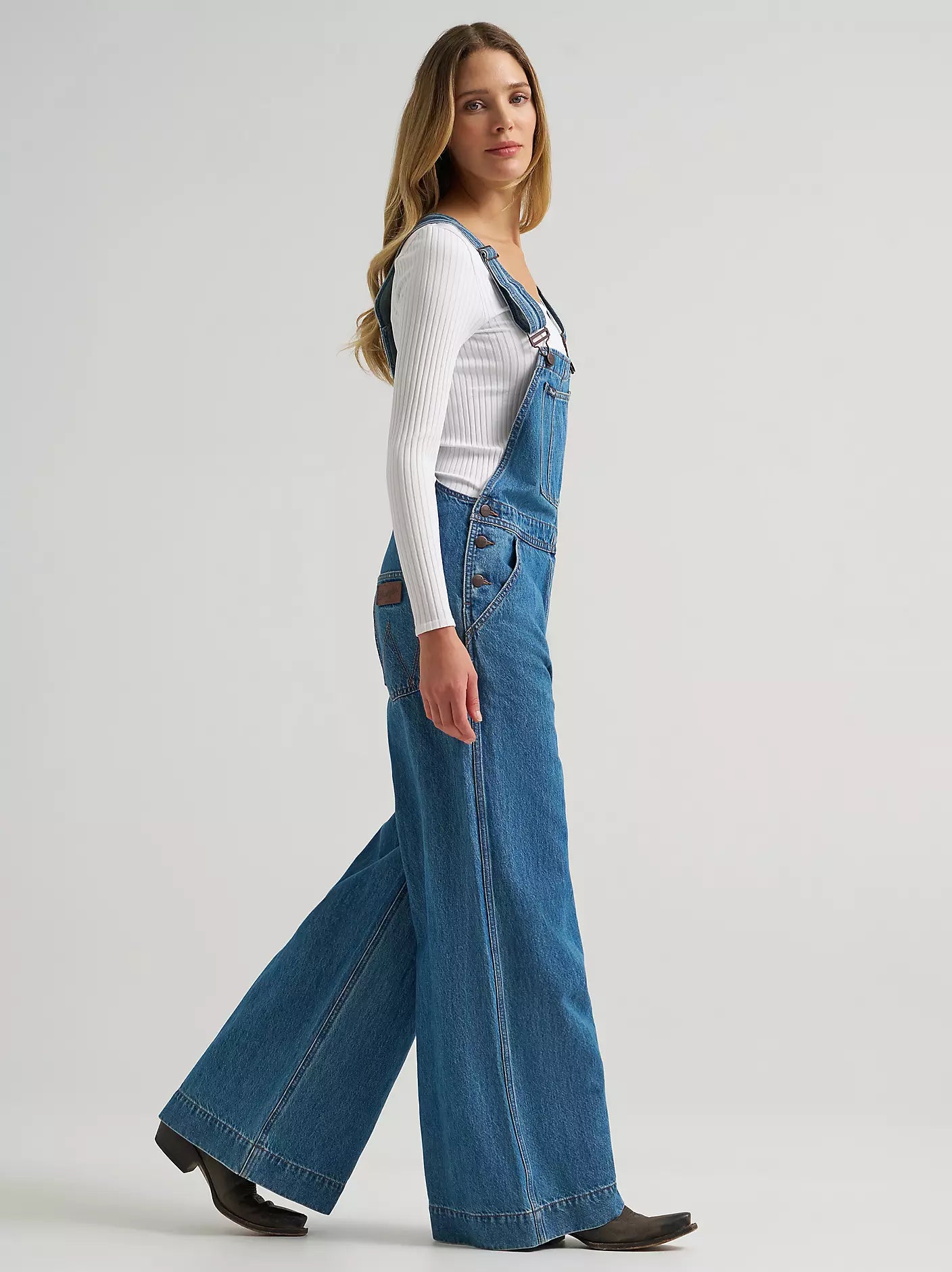 Retro® Bailey Wide Leg Overalls