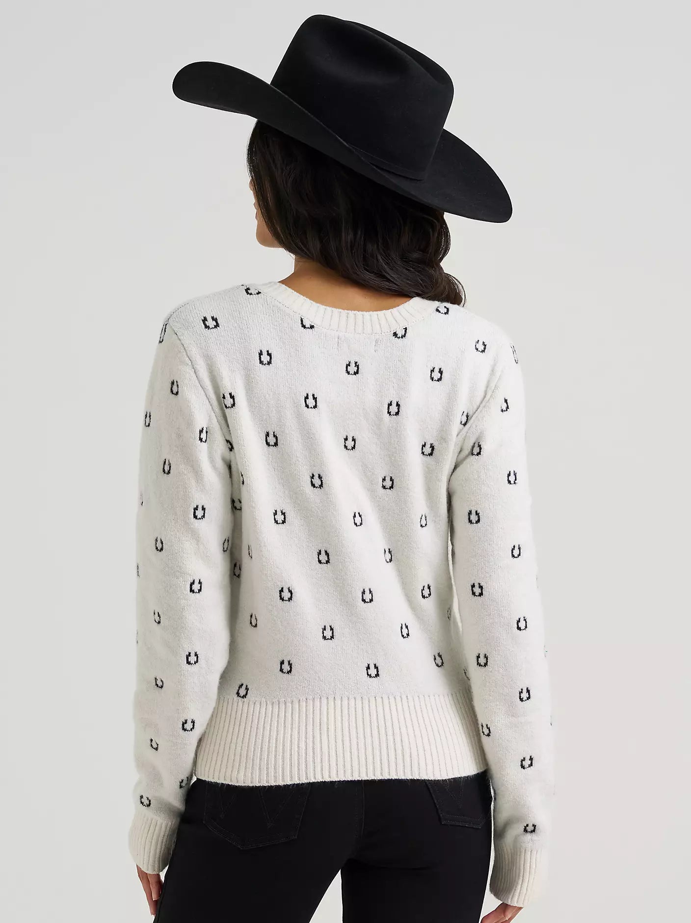Women's Western Fitted Cardigan Sweater