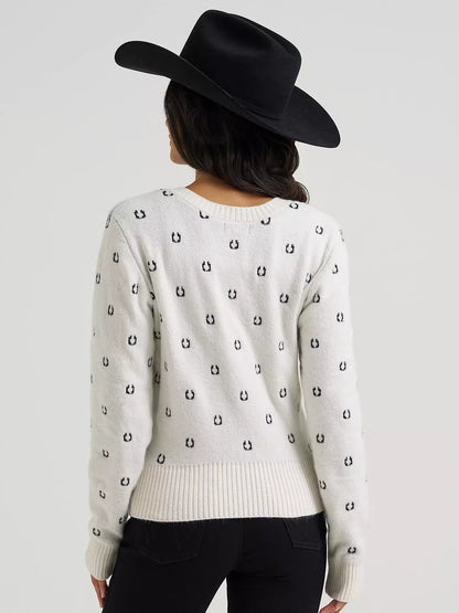 Women's Western Fitted Cardigan Sweater