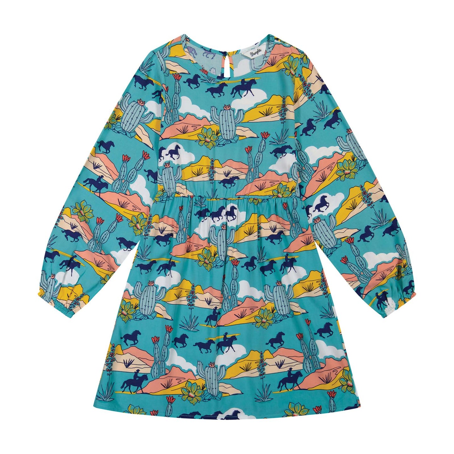 Girls Turquoise Dress