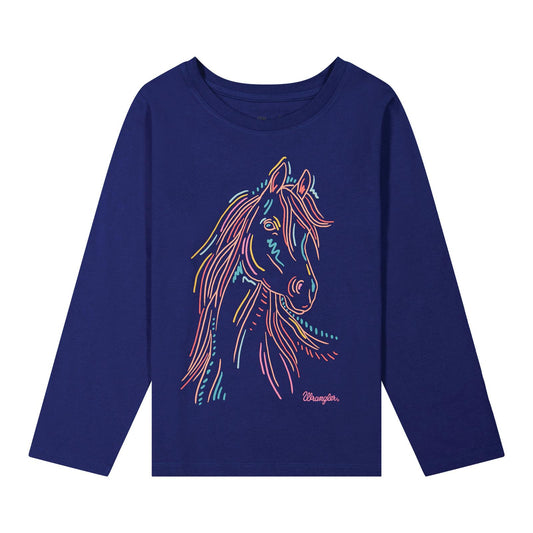 Girls Blue Longsleeve