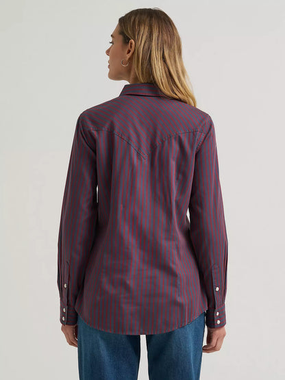 Women's Wrangler Olivia Western Slim Snap Shirt