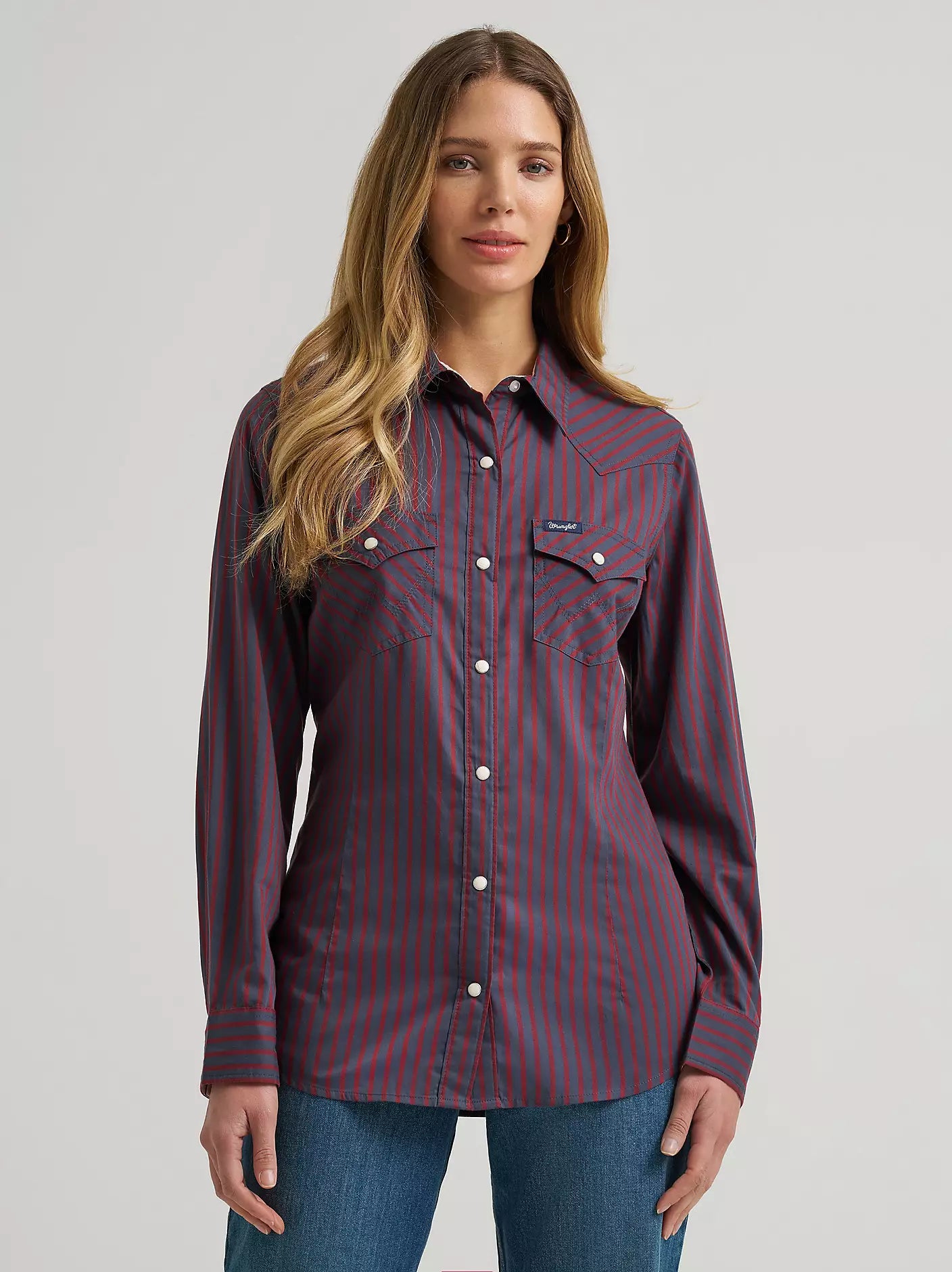 Women's Wrangler Olivia Western Slim Snap Shirt