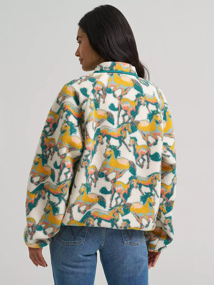 Women's Wrangler Big Sky Sherpa Snap Pullover