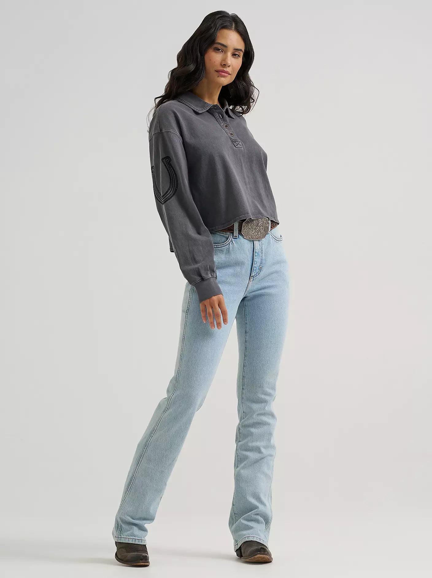Women's Wrangler Western Polo Shirt