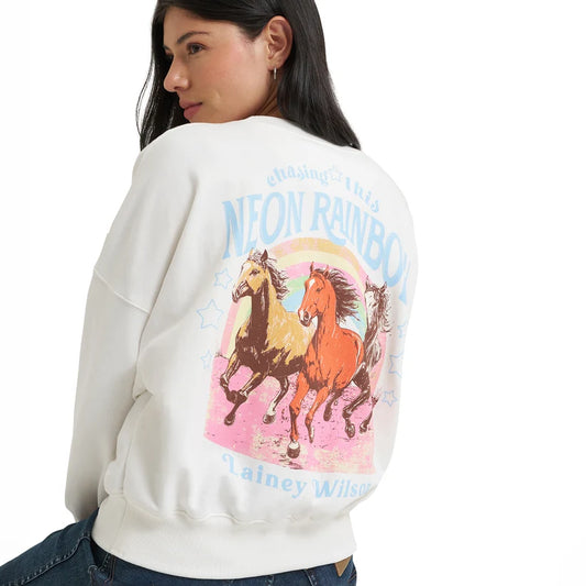 Lainey Wilson Sweatshirt Neon Rainbow