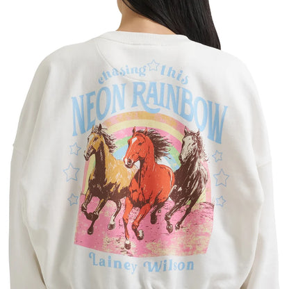 Lainey Wilson Sweatshirt Neon Rainbow