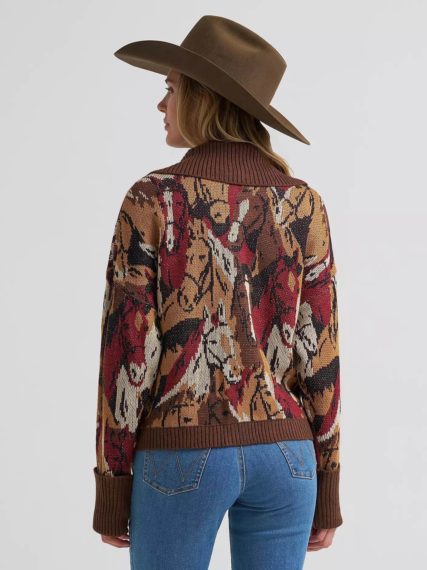 Ladies Horse Sweater
