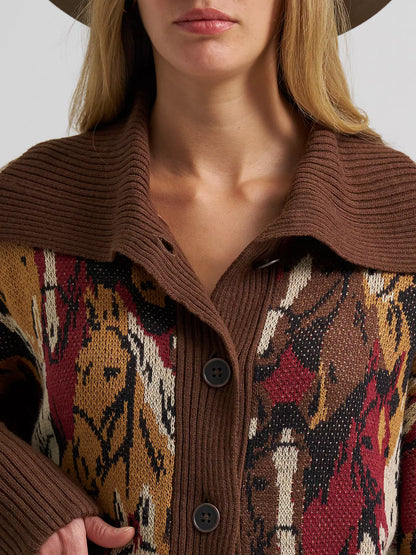 Ladies Horse Sweater
