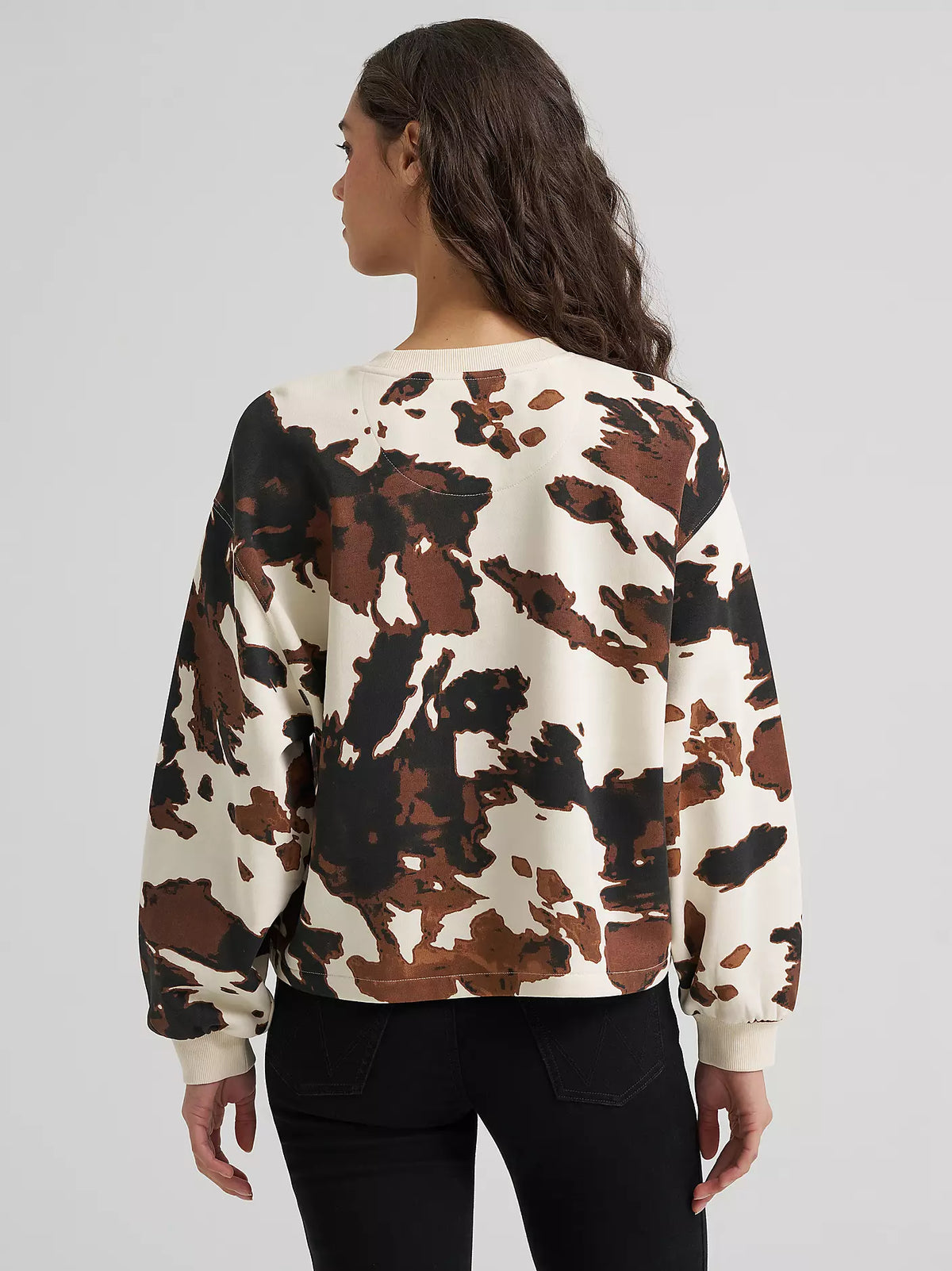 Cow Logo Canyon Crew Pullover