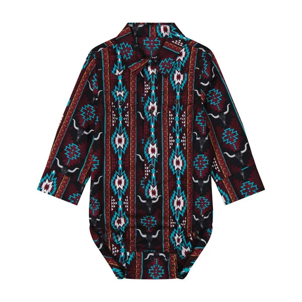 Baby Boy Western Onesie