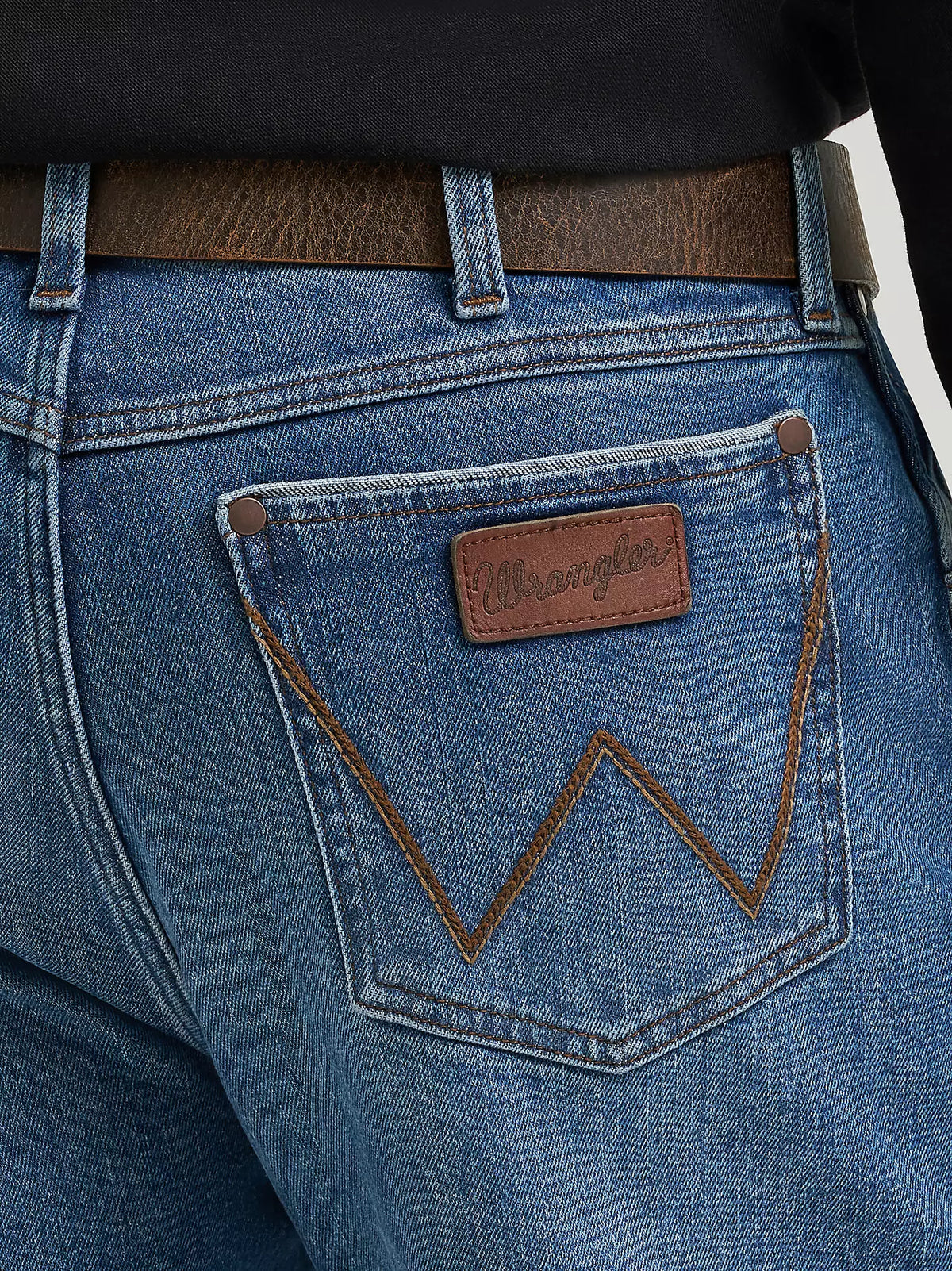 Mens Retro Relaxed Bootcut Jeans