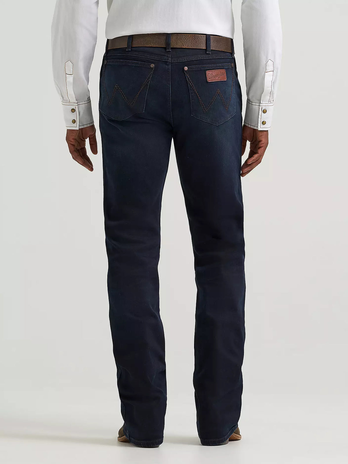 Mens Retro Slim Bootcut Jeans