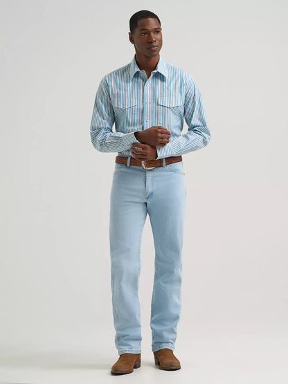 Mens Wrinkle Free Western Shirt