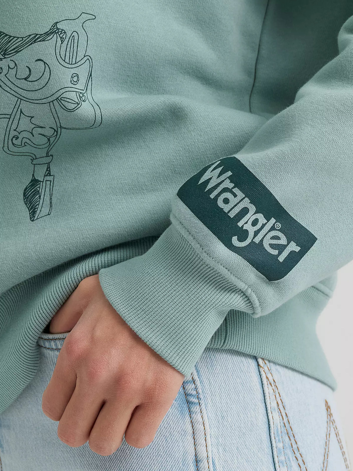 Ladies Punchy Sweatshirt Crew