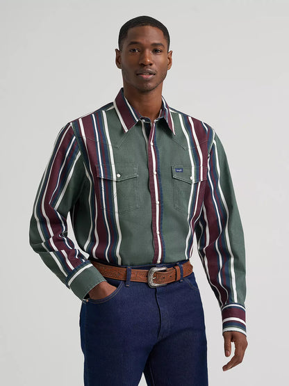 Vintage-Inspired Brushpopper Western Shirt