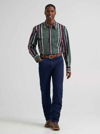 Vintage-Inspired Brushpopper Western Shirt