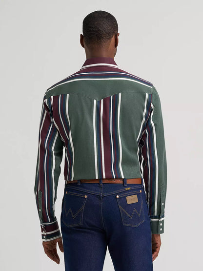Vintage-Inspired Brushpopper Western Shirt