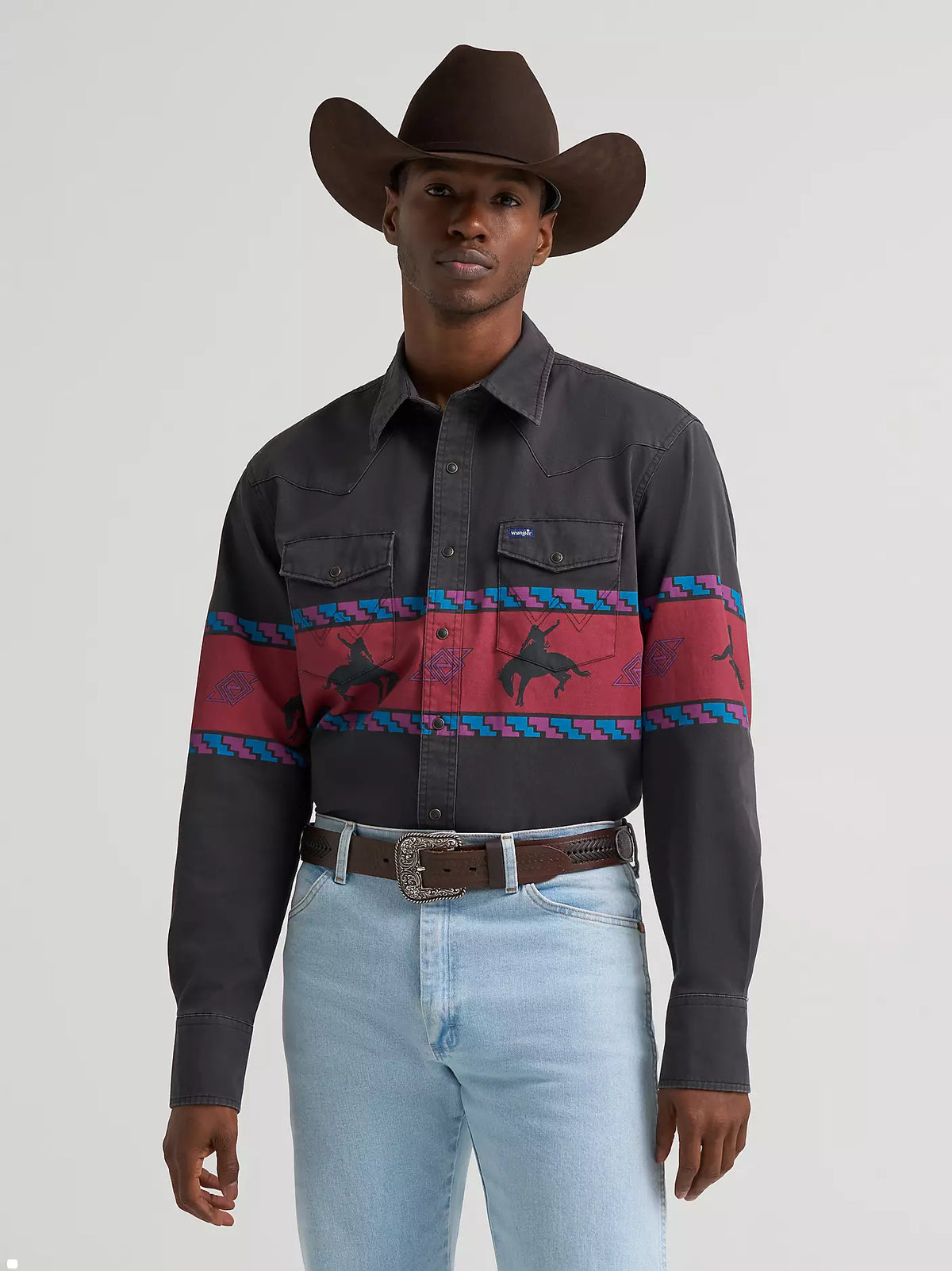 Mens Vintage Western Shirt