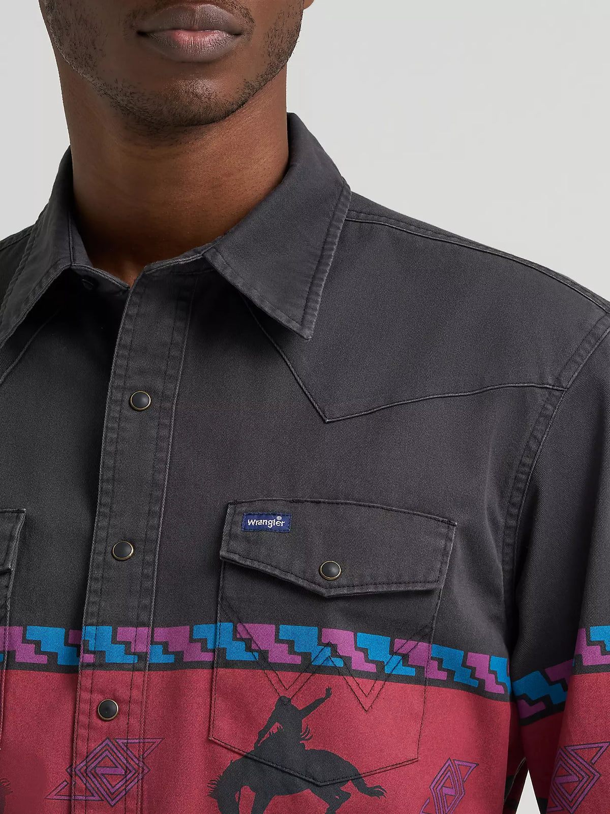 Mens Vintage Western Shirt