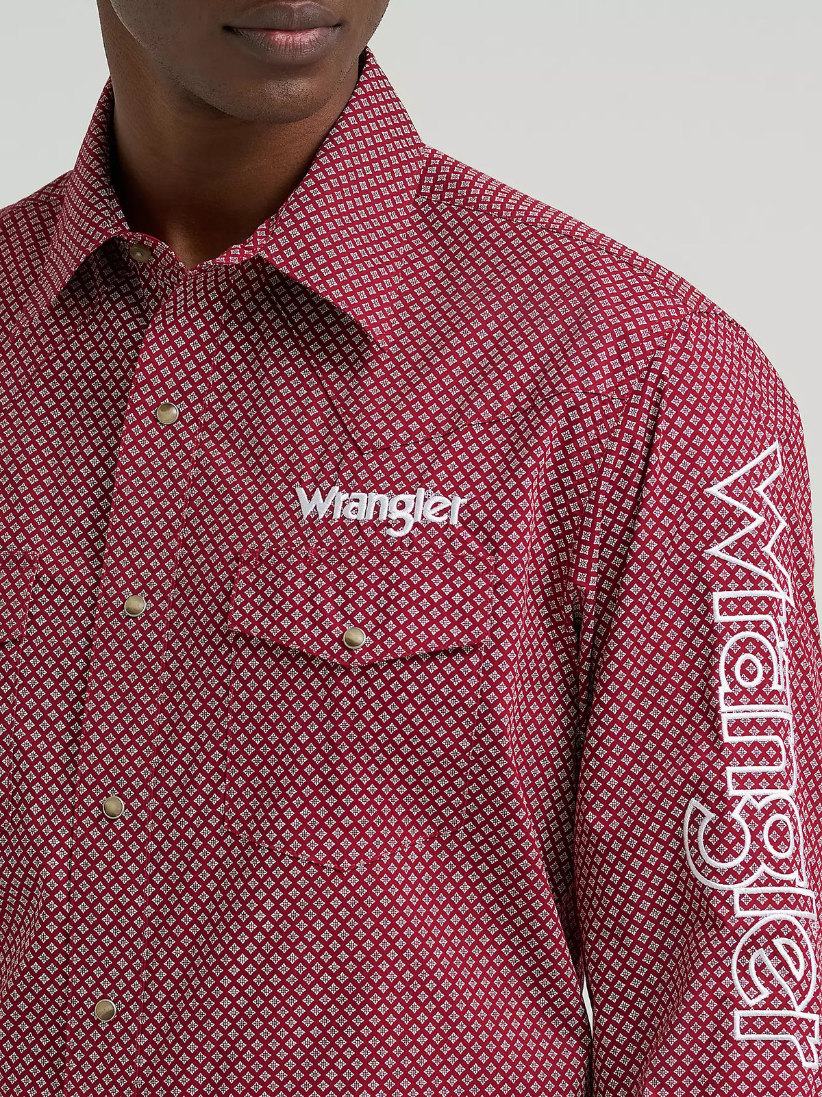 Mens Logo Western Shirt