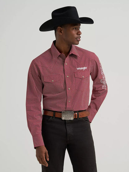 Mens Logo Western Shirt