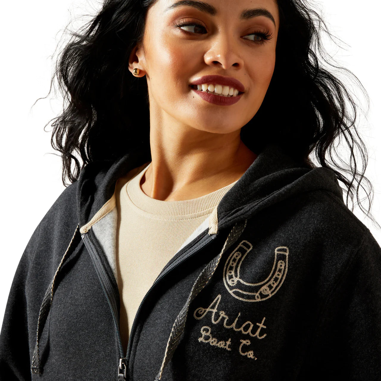 Ladies Full Zip Hoodie