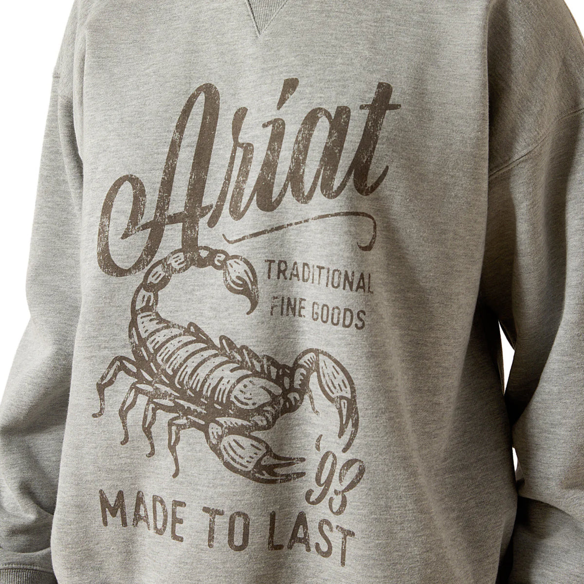 Scorpions Script Scorpion Script Oversized Sweatshirt – Western Stockman