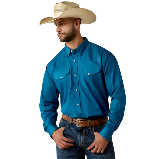 Mens Classic Fit Western Shirt