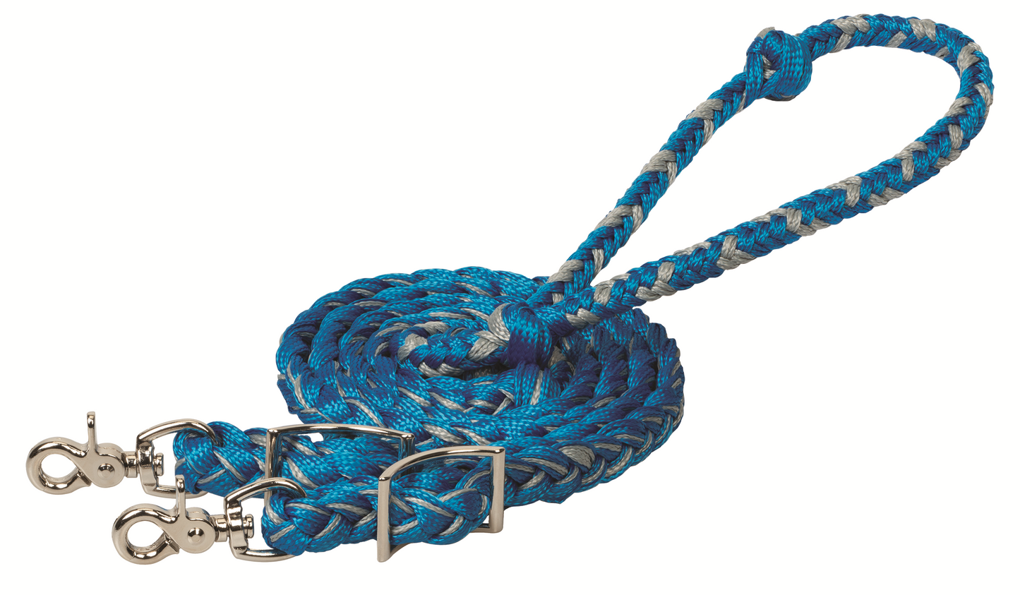 3/4X8' Braided Barrel Rein