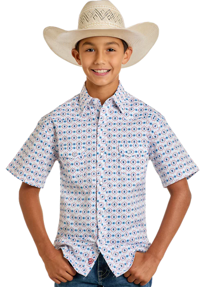 Boys Shortsleeve Western