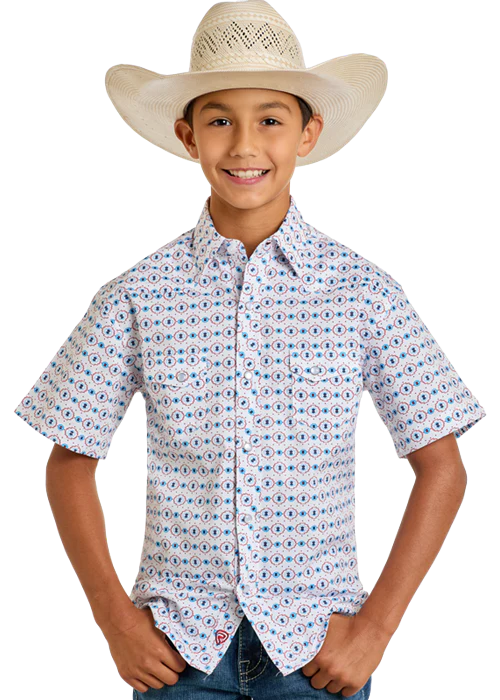 Boys Shortsleeve Western