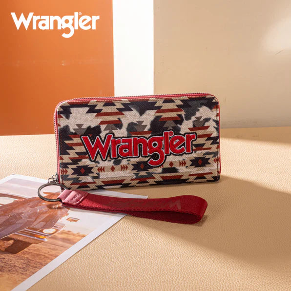 Red Aztec Wallet