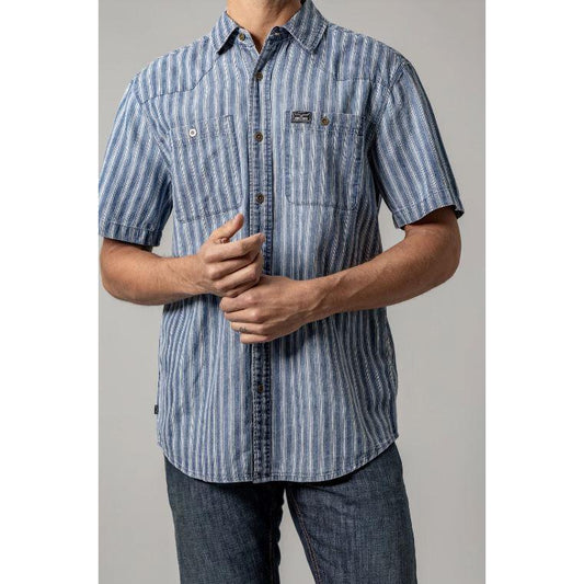 Men's Shifter Short Sleeve Button Up