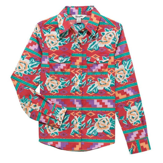Girls Vintage Western Shirt