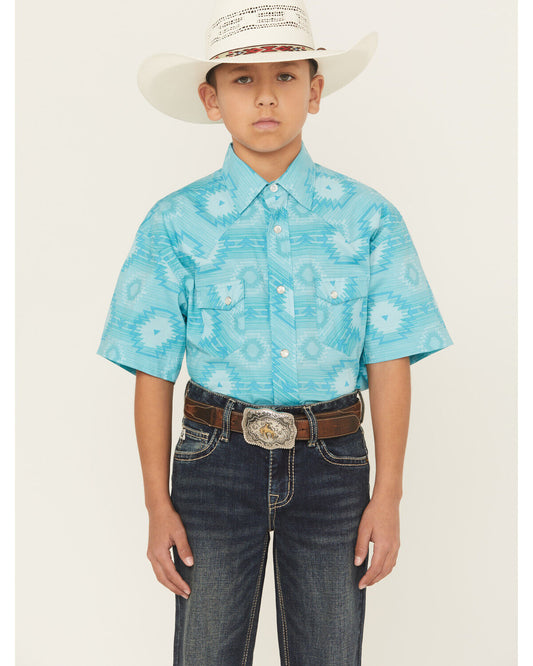 Boys Shortsleeve Western