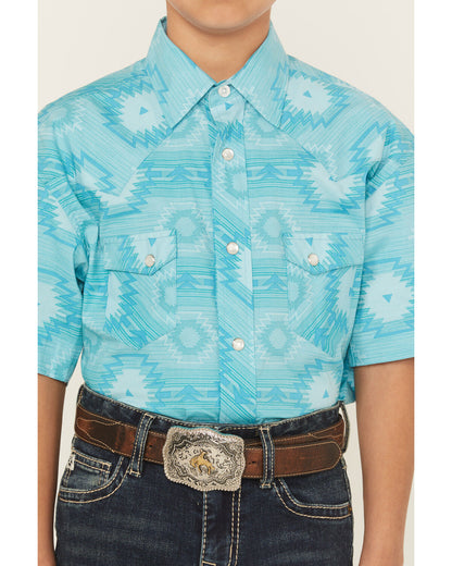 Boys Shortsleeve Western