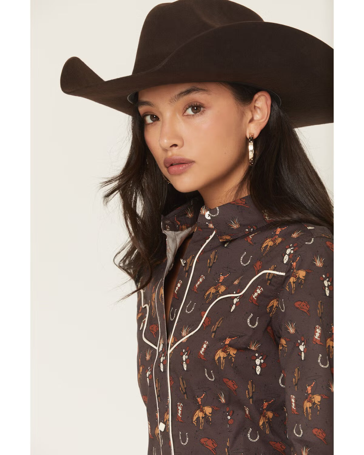Ladies Western Shirt
