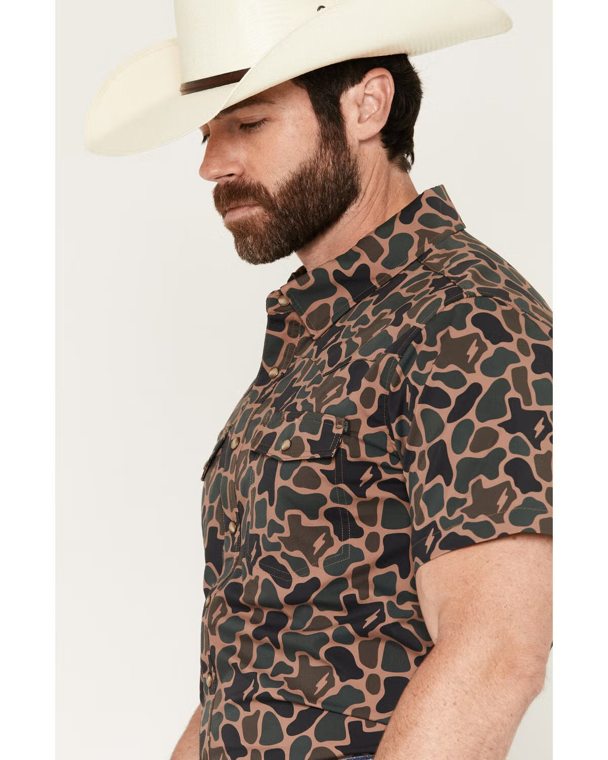 Mens Shortsleeve Western