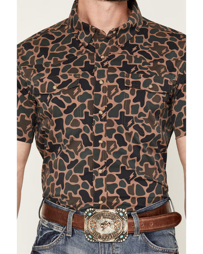Mens Shortsleeve Western