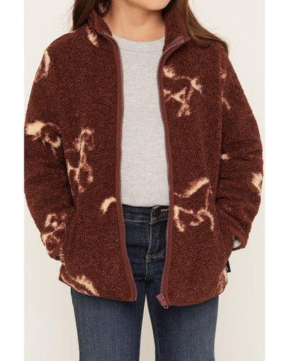 Girls Sherpa Jacket