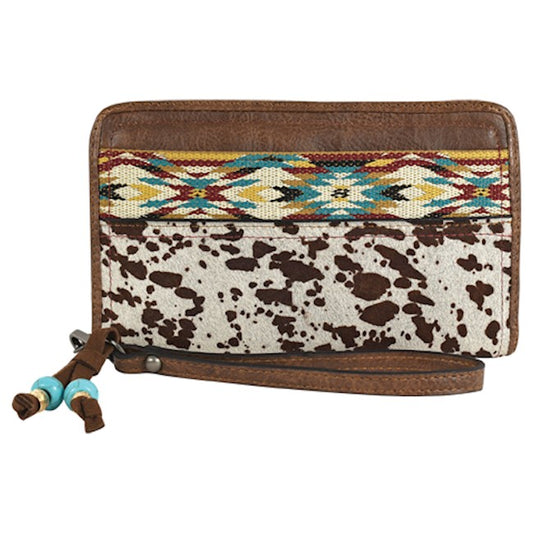 WALLET WITH WRISTLET