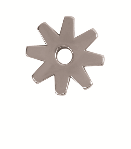 8 Point Replacement Rowel, Stainless Steel, 1"
