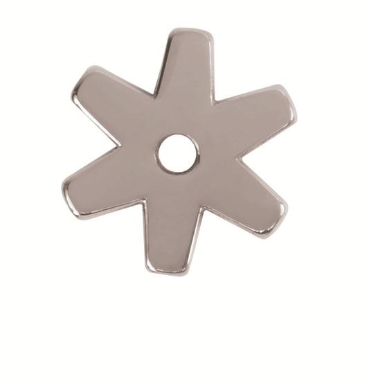 6 Point Replacement Rowel, Stainless Steel, 1-1/4"