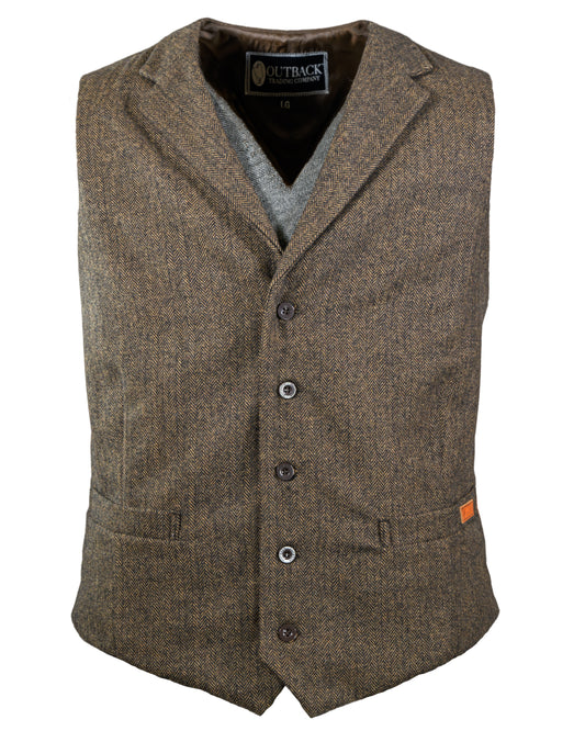 Outback Vest - Brown