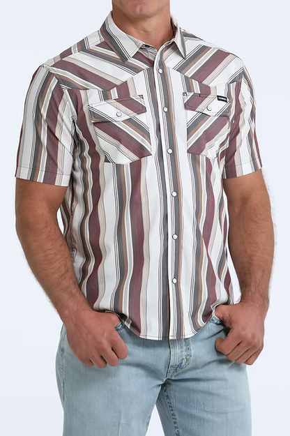 Mens Arenaflex Shortsleeve Western