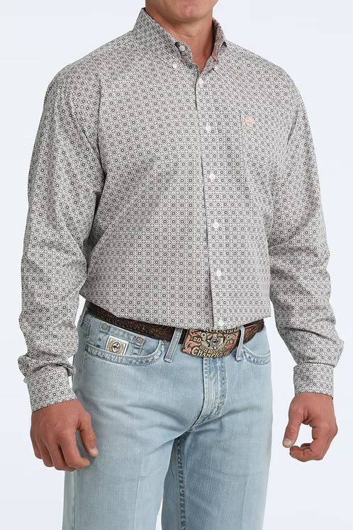 Mens Classic Fit Western Shirt